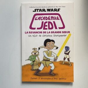 Scholastic Star Wars L'Académie Jedi Book - Orange and White